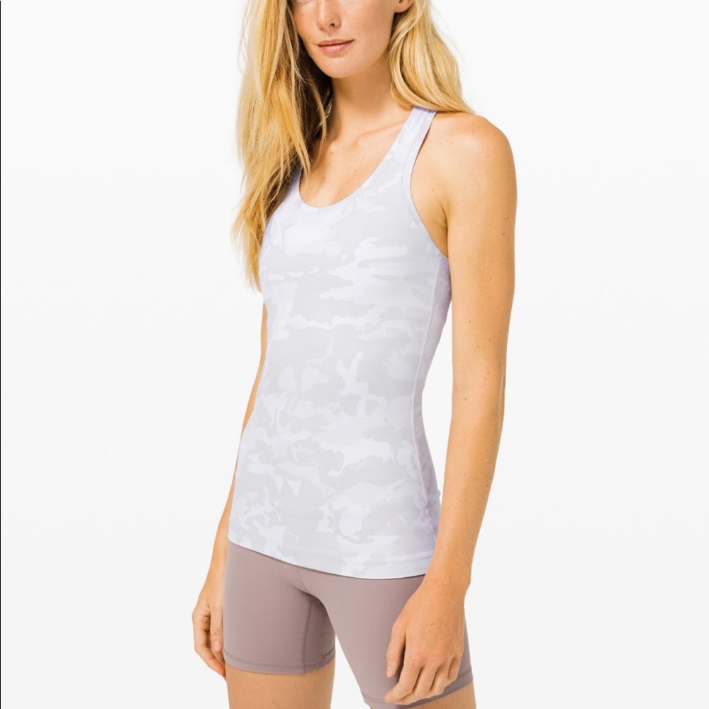 Lululemon Cool Racerback | Black and White